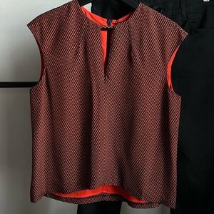 A/X ARMANI EXCHANGE SILK TOP , Size M